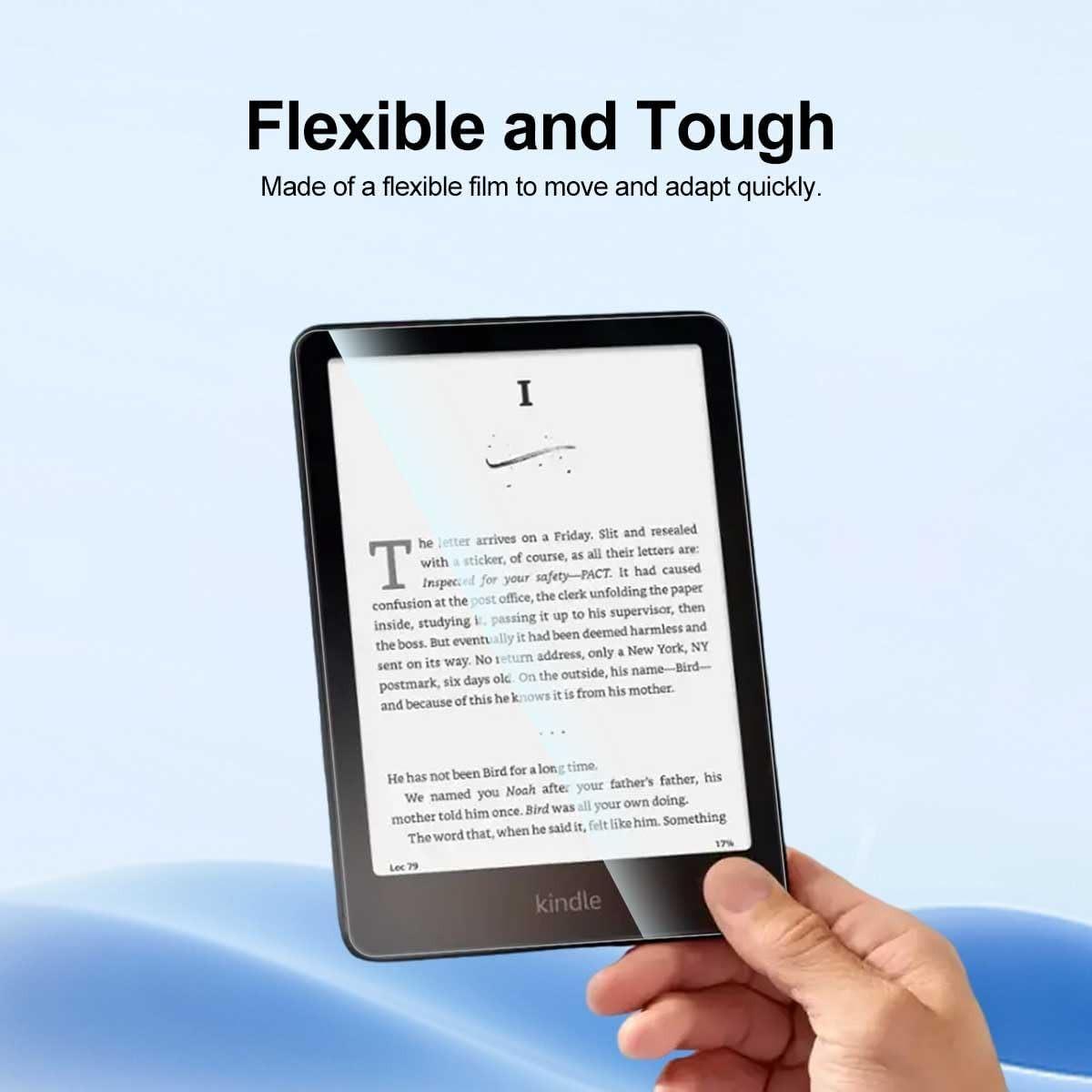 [2 Pack] T Tersely Screen Protector for 7 Inch New Kindle Paperwhite 12th Gen or Kindle Color Soft 1st Gen Signature Edition Tablet Protector