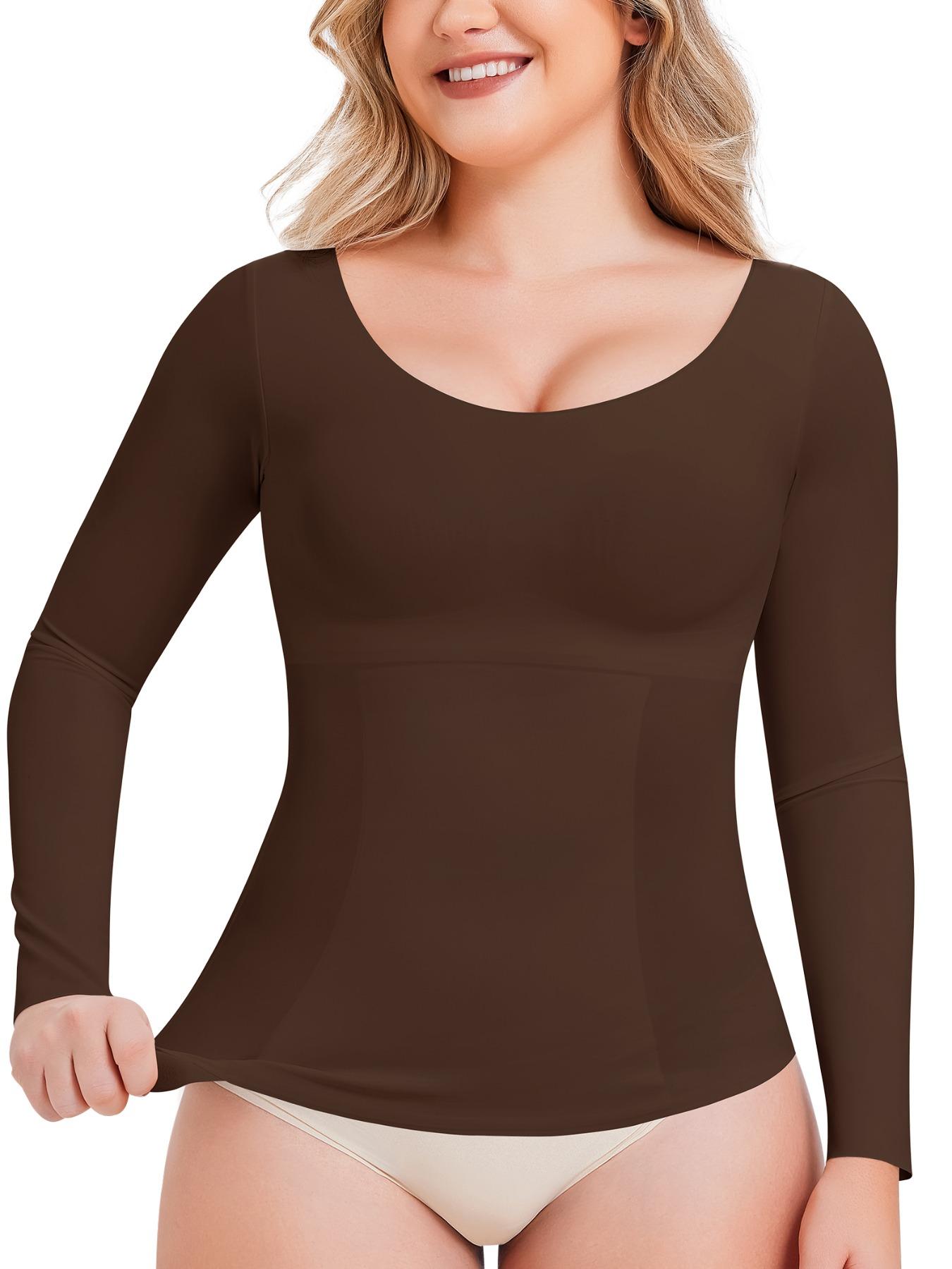 Women's Seamless Bodycon Tank Top, One-Piece Cutout Design, No Underwire, Waist Cinching, Slimming Arms, Wearable as Layering Piece