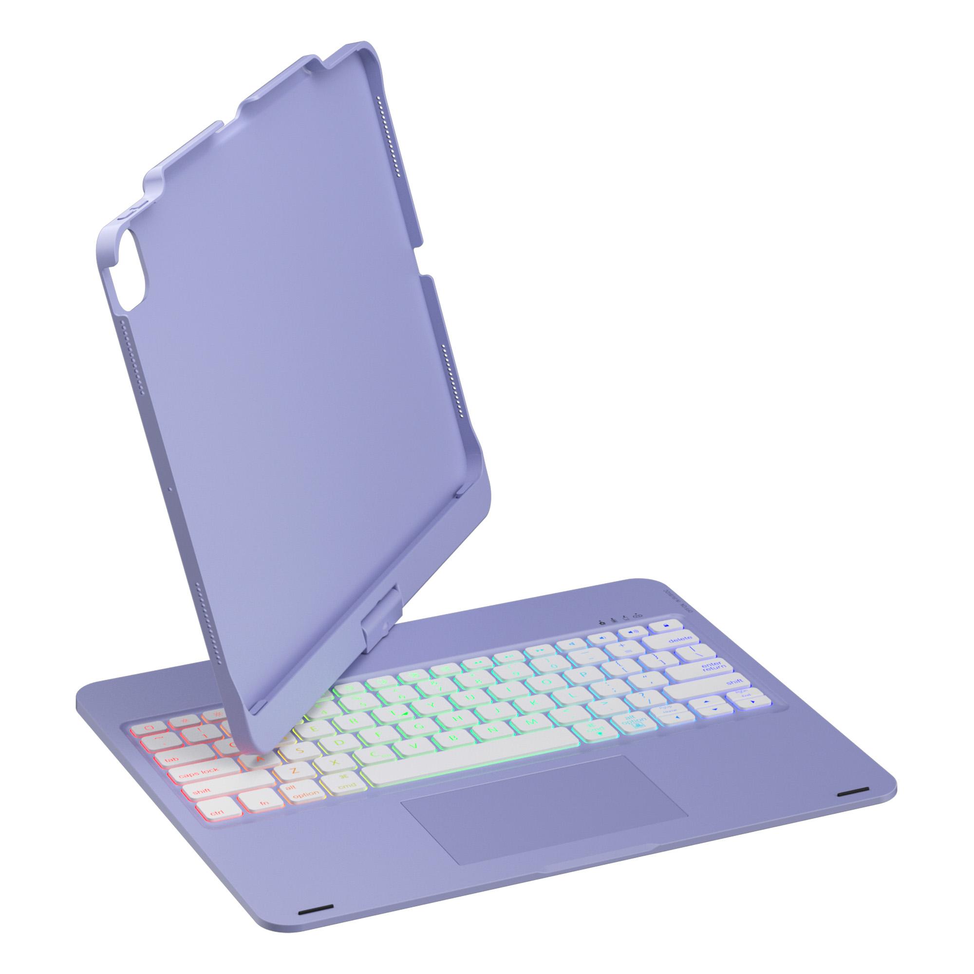 [Only Keyboard Case, Tablet Not Included]Keyboard Case for iPad Air 13 inch(M3/M2)&iPad Pro 13(M5/M4),iPad Pro 12.9(6th/5th /4th/3rd Gen) Case with Keyboard,360° Rotatable,Toupad,Backlits,Pencil Charging