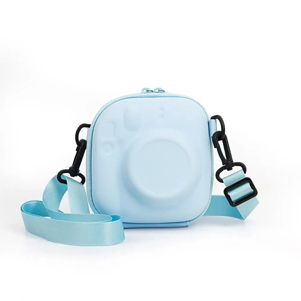 For Fujifilm Instax Mini 7+ 8/9/11/12/13/40 EVA Universal Hard Case Storage Bag Polaroid Camera Bag Shell with Shoulder Strap Photography Camera Accessories