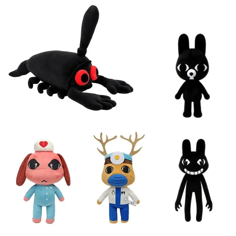 Hot Game Animal Hospital Plush Toy Animal Hospital Anomaly Cat Dog Penguin Bunny Plushie Doll Toy Fans Collectible Gift