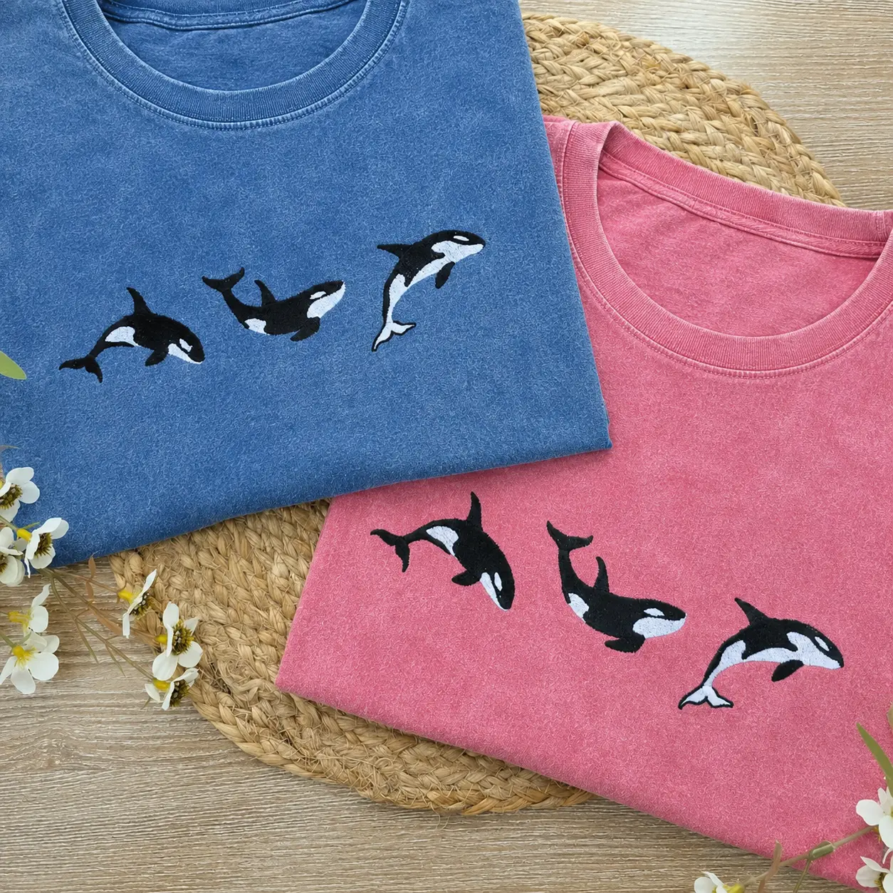 Orca Printed T-shirt, Ocean animal Lover Shirt, Summer  Shirt, trendy Summer tee, Fish Lover shirt