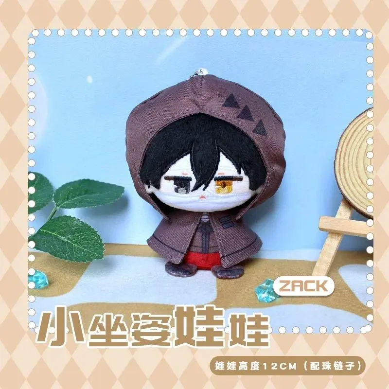 12cm Anime Angels of Death Pendant Zack Plusie Doll Cartoon Rachel Gardner Stuffed Plush Toy Backpack Ray Doll Collect XMAS Gif