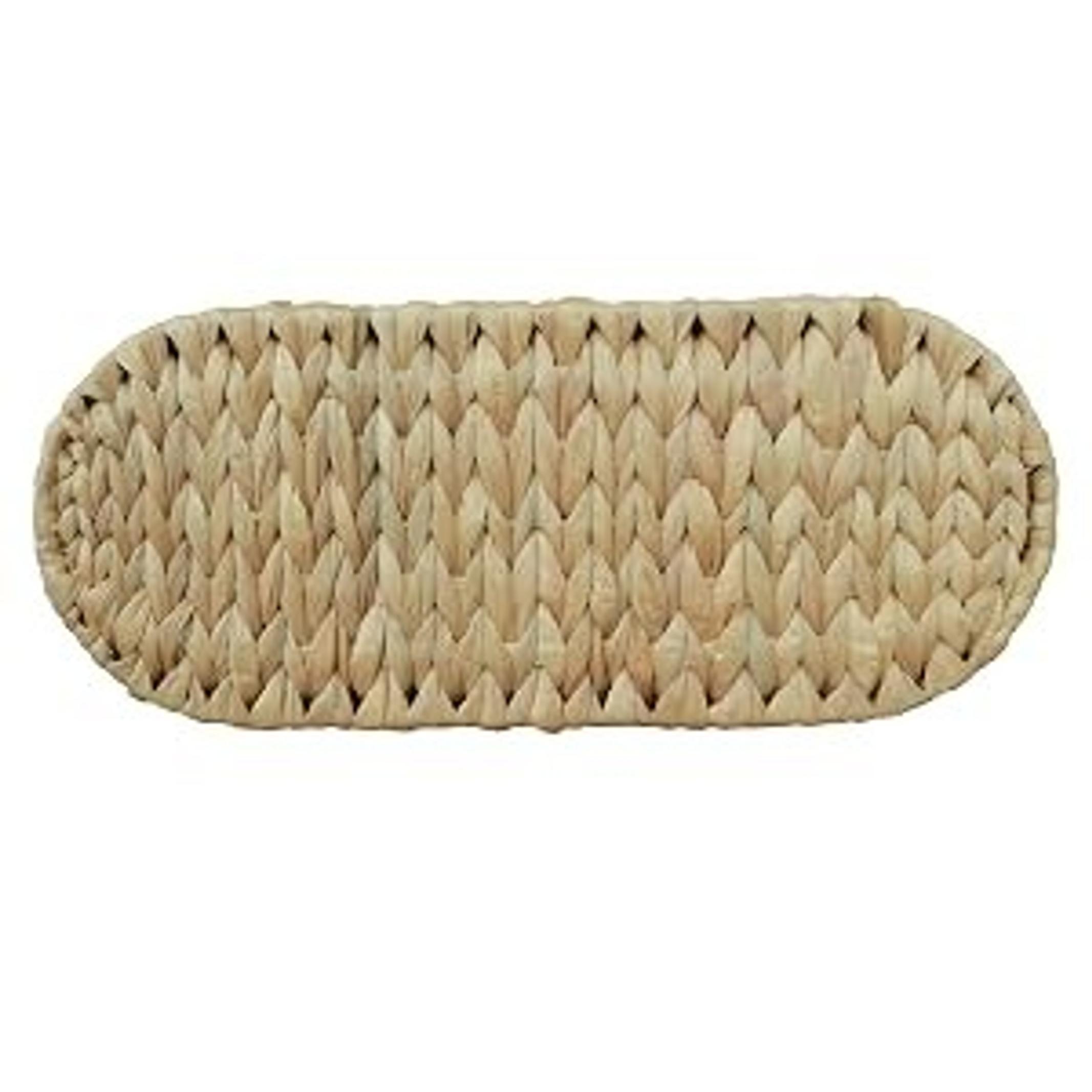 Toilet Paper Basket with Lid, Wicker Storage for Bathroom, Holds Up to 6 Mega Rolls, Decorative Hand-Woven Rattan Bathroom Decor Accessories, Natural Water Hyacinth