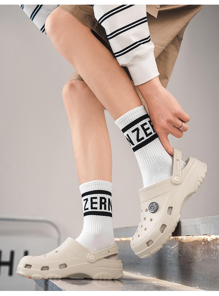 Light Oxygen Flow Cloud Holes Shoes, Classic Style, All Seasons, Eva Material, Less Than Ankle Height, Solid Pattern, Comfortable Footwear