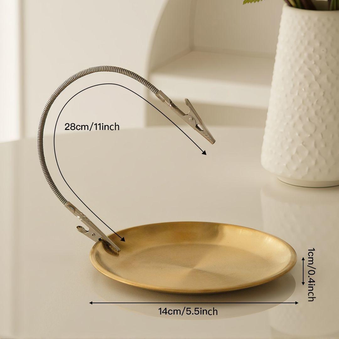 Home Metal Mosquito Repellent Holder, Multi-Functional Extended Dual-Head Mosquito Clip Stand, Space-Saving Iron Mosquito Rack