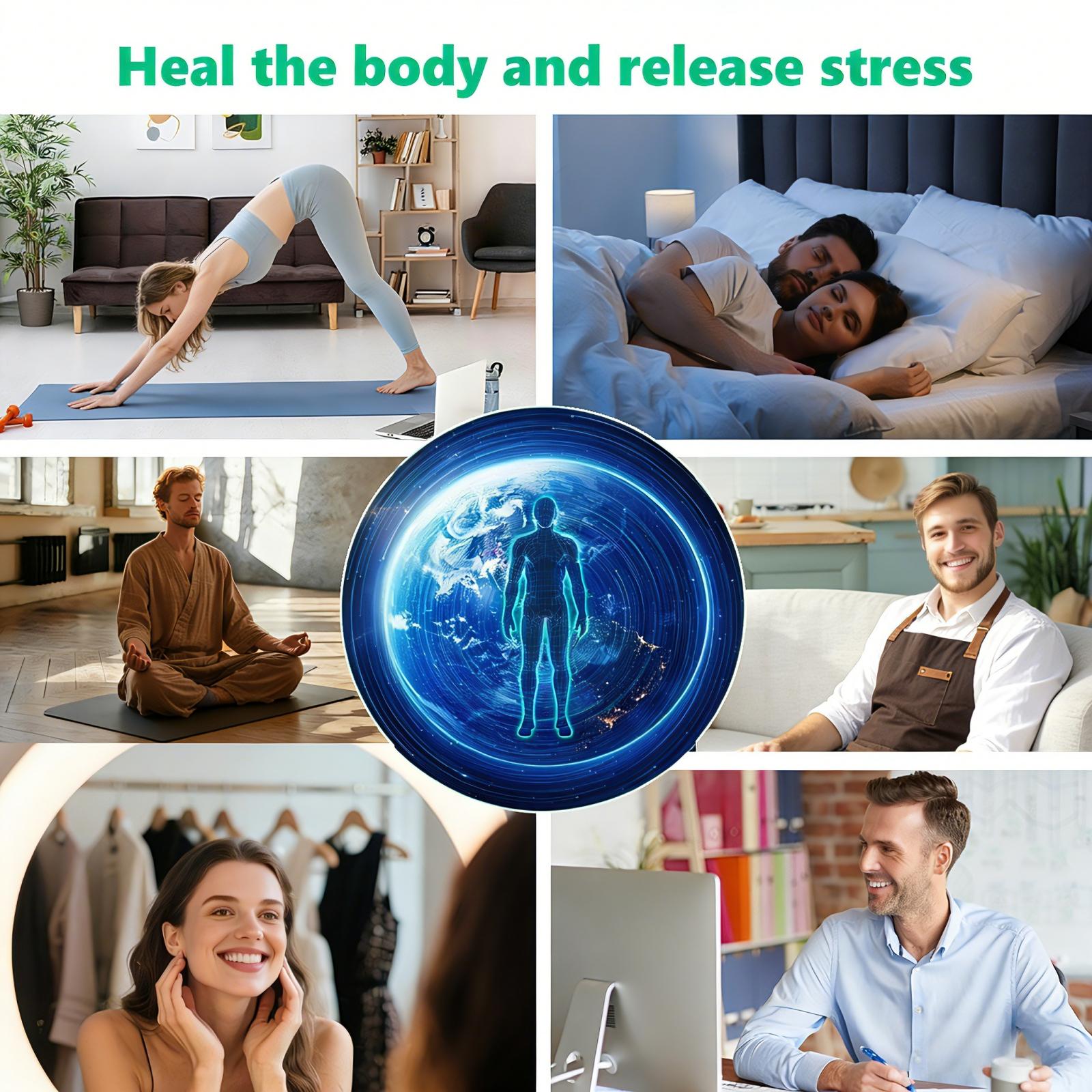 7.83hz Frequency Generator, Adjustable 0.001hz to 200khz Sine Wave, USB Powered Schumann Resonance, Pulse Audio Device for Sleep, Yoga, Meditation