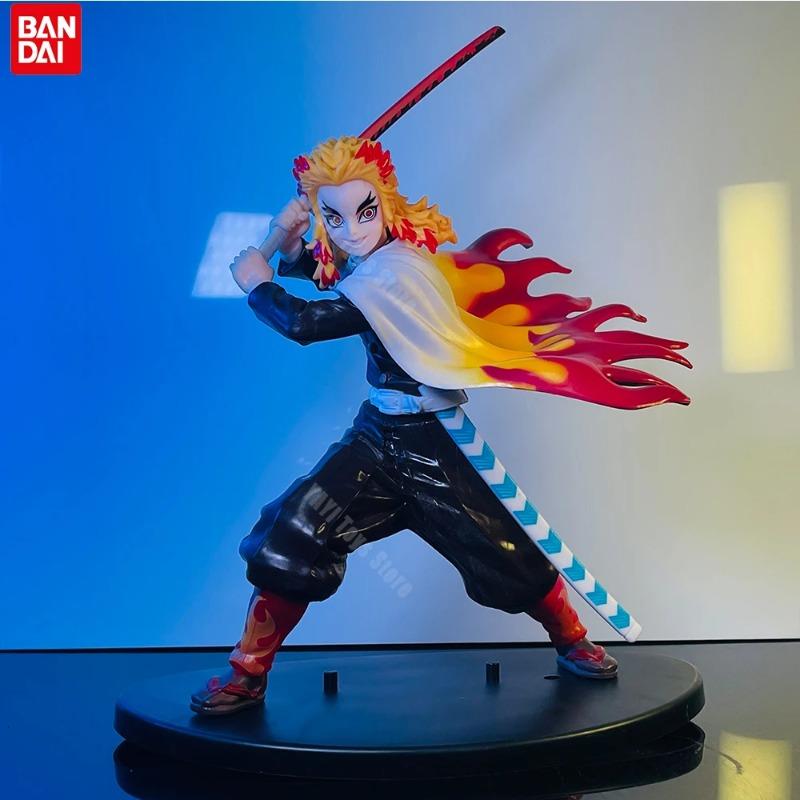 Hot Demon Slayer Anime Figure Tanjirou Agatsuma Zenitsu Kyoujurou Anime Model  Action Figure PVC collection Toy for Kids Gift