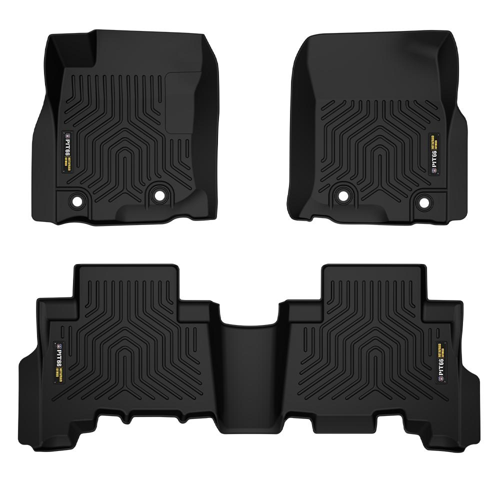 CROSSDESIGN TPE Floor Mats Liners All Weather Waterproof Durable Floor Mats Fit For 2014-2023 Toyota 4Runner Lexus GX460 Car Accessories Floor mats CROSSDESIGN TPE Floor Mats Liners All Weather Waterproof Durable Floor Mats Fit For 2014-2023 Toyota 4Runner Lexus GX460 Car Accessories Floor mats