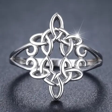 Hollow out Design Statement Ring, Copper Rings for Women & Girls, Fashion Jewelry for Party, Daily Clothing Decor, Trendy All-match & Exquisite Jewelry for Birthday Gift, Jewelry Gifts, Beautiful Rings