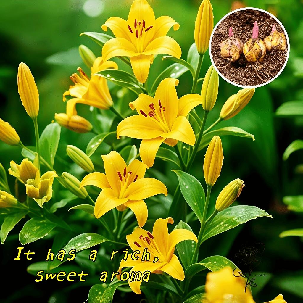 Yellow Asiatic Lilies | Strong bulbs in zones 3 to 9 that grow vigorously. Heat-resistant and easy to care for, they bring vibrant colors and repetitive flowers to containers or landscapes with minimal effort.