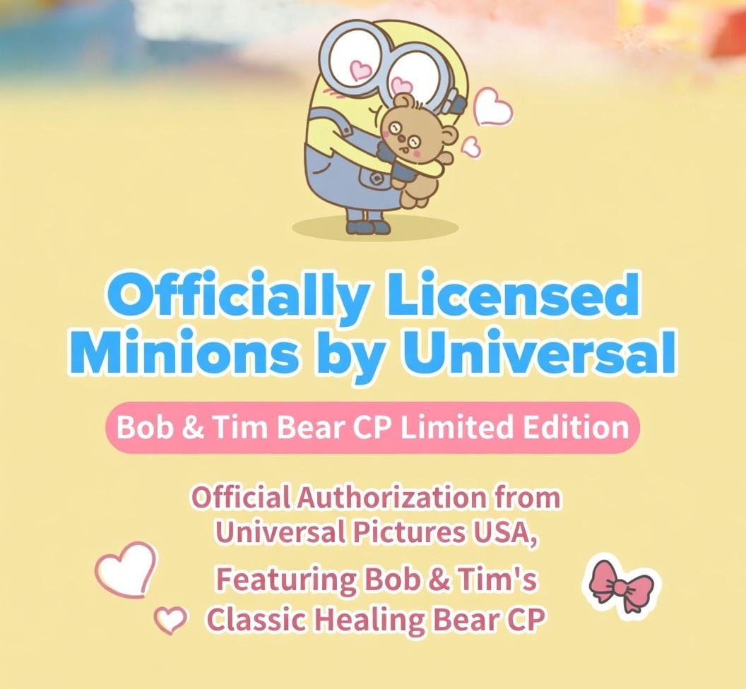 Minions Phone Lanyard Back Clip Crossbody Strap - Cute Bob & Tim Pendant Hands-Free Anti-Loss Adjustable | Viral