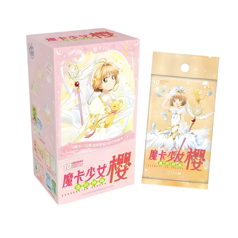 Card Fun Captor Sakura Anime Collection Trading Girl Cards Recollection Collectible Sealed Box Chinese IN STOCK