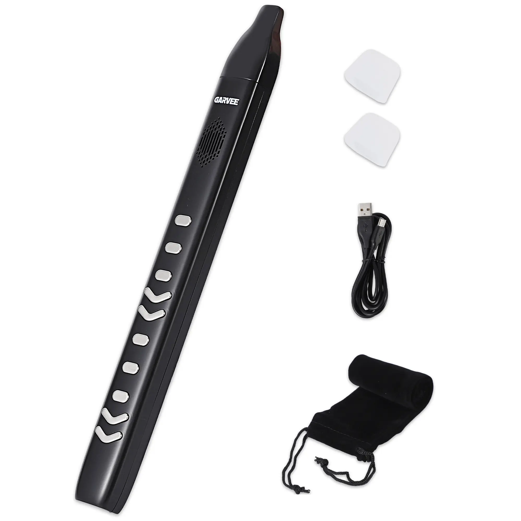 Digital Electronic Wind Instrument - 10 Built-In Tones, 2 Fingering Modes, MIDI wireless Connectivity, Rechargeable Battery, Sensitive Keys, Portable Electric Saxophone Controller for Beginners and Musicians