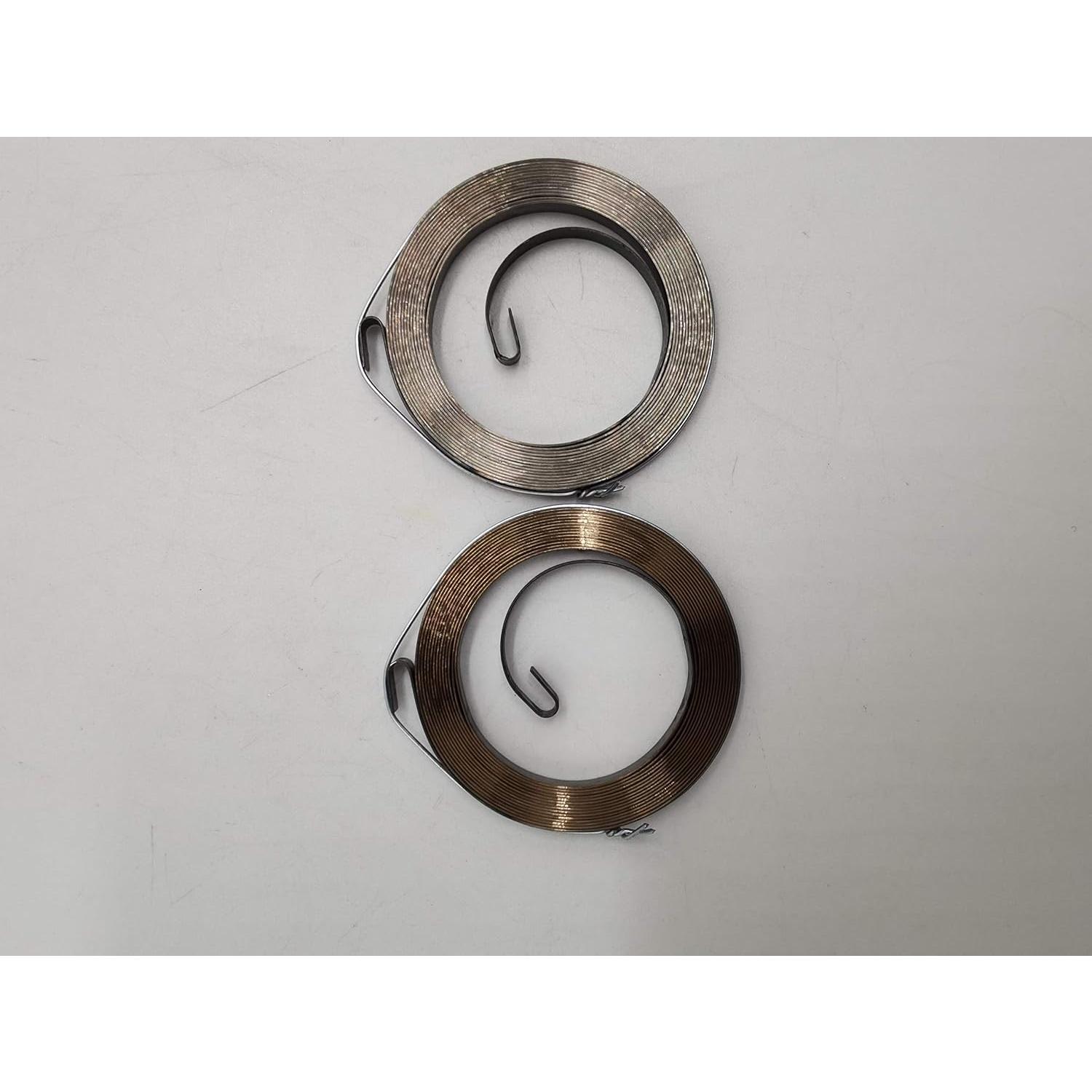 2 count Starter Spring 155-244 for Echo  Trimmers, Hedge Trimmers and blowers 17722042030, 17722044330, GB34025, Black