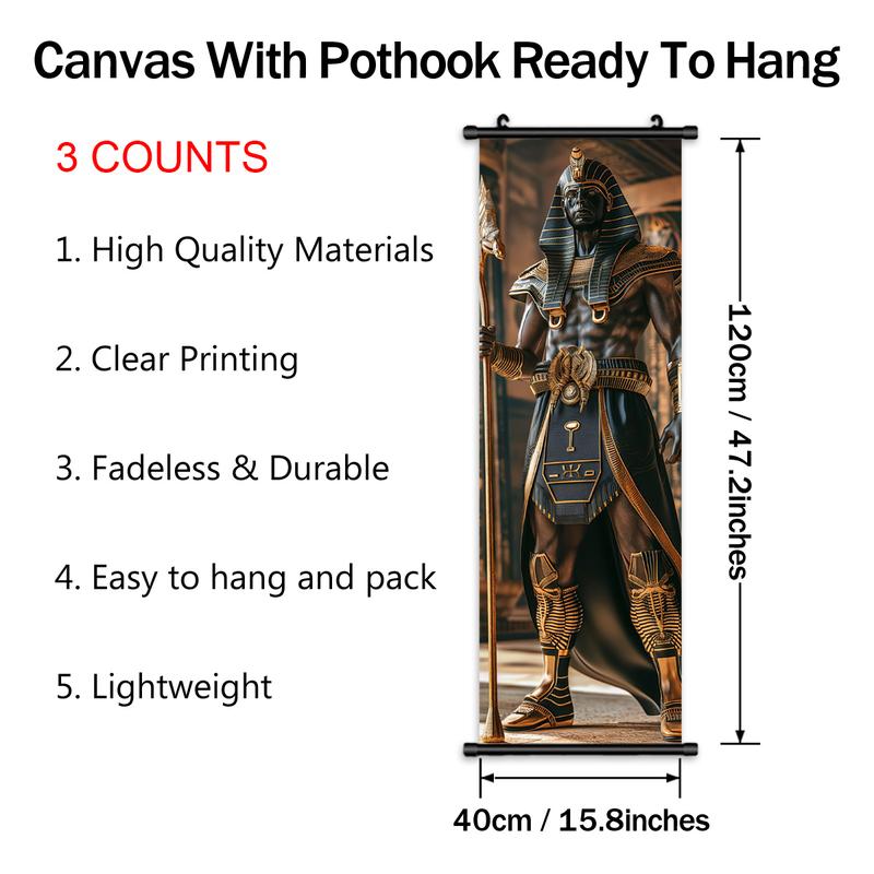 Vintage Figure Pattern Wall Art, Art Deco Style, 3 Counts/set Canvas Hanging Painting, Wall Decor for Home Living Room, House Decor, Bedroom Office Decor