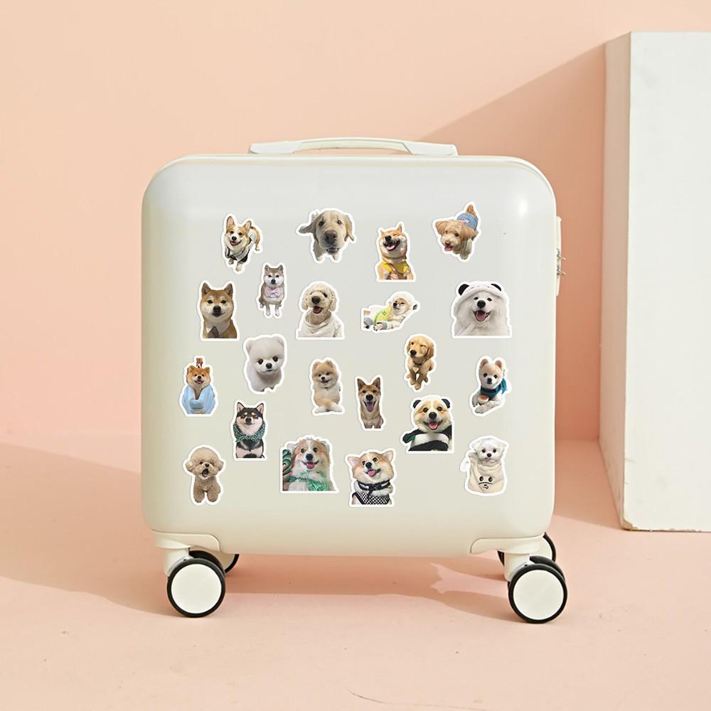103 Trendy Dog Stickers, Unique Creative Clear Handmade Notebook DIY Waterproof Decorative Stickers, Personalized Stationery Accessories
