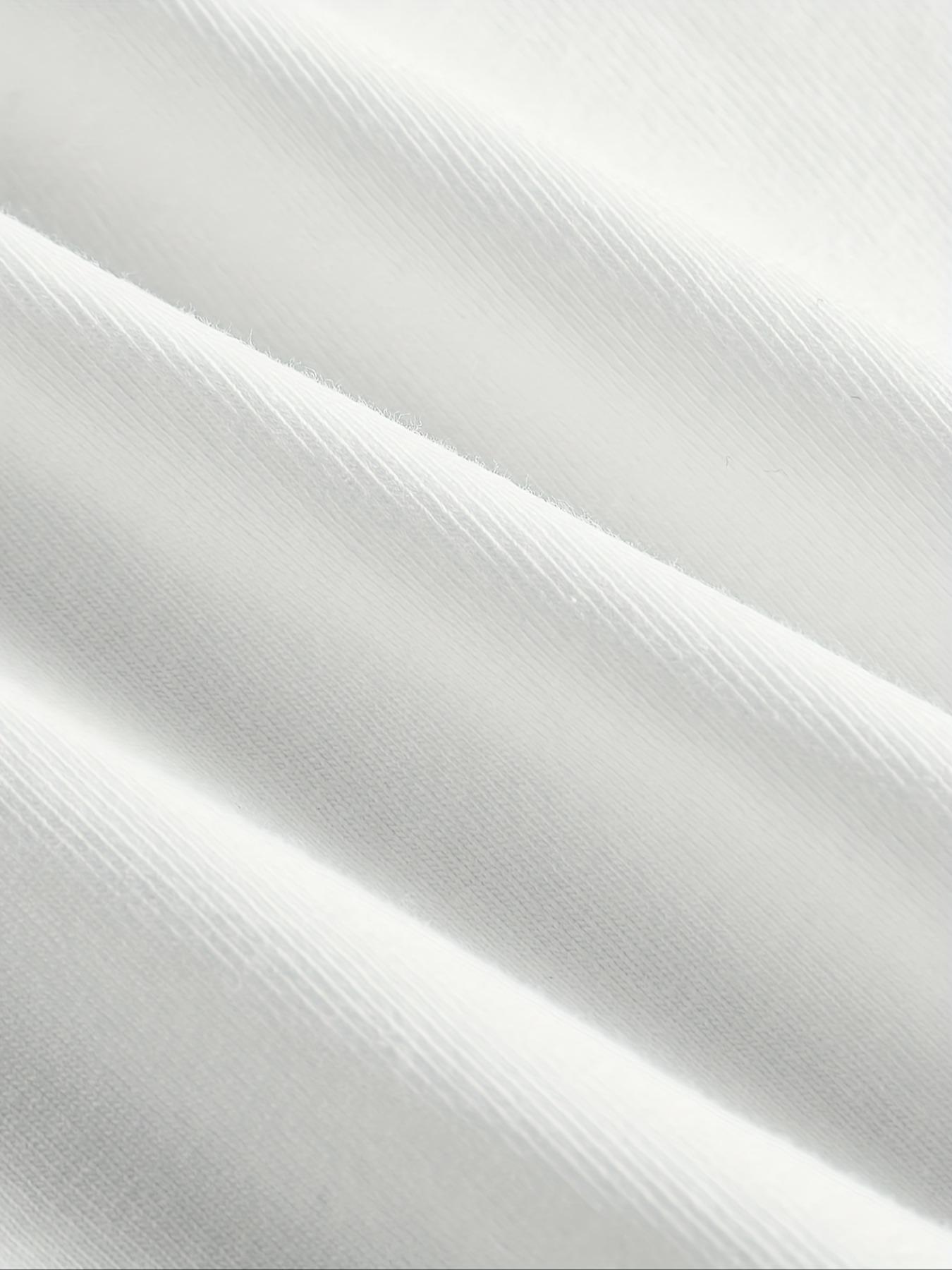 Women's Fashion Butterfly Sequins Detail Tee, Casual Style Short Sleeve Round Neck Top, Comfortable Elastic Geometric Pattern Shirt