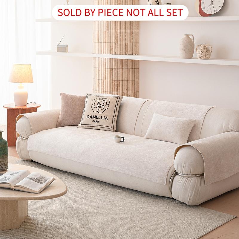 Anti-Slip Durable Sofa Cushion, Washable Pet Protection Cover, Soft Sofa Protector, Dustproof for Living Room and Office, Easy to Clean Cat Scratch Resistant