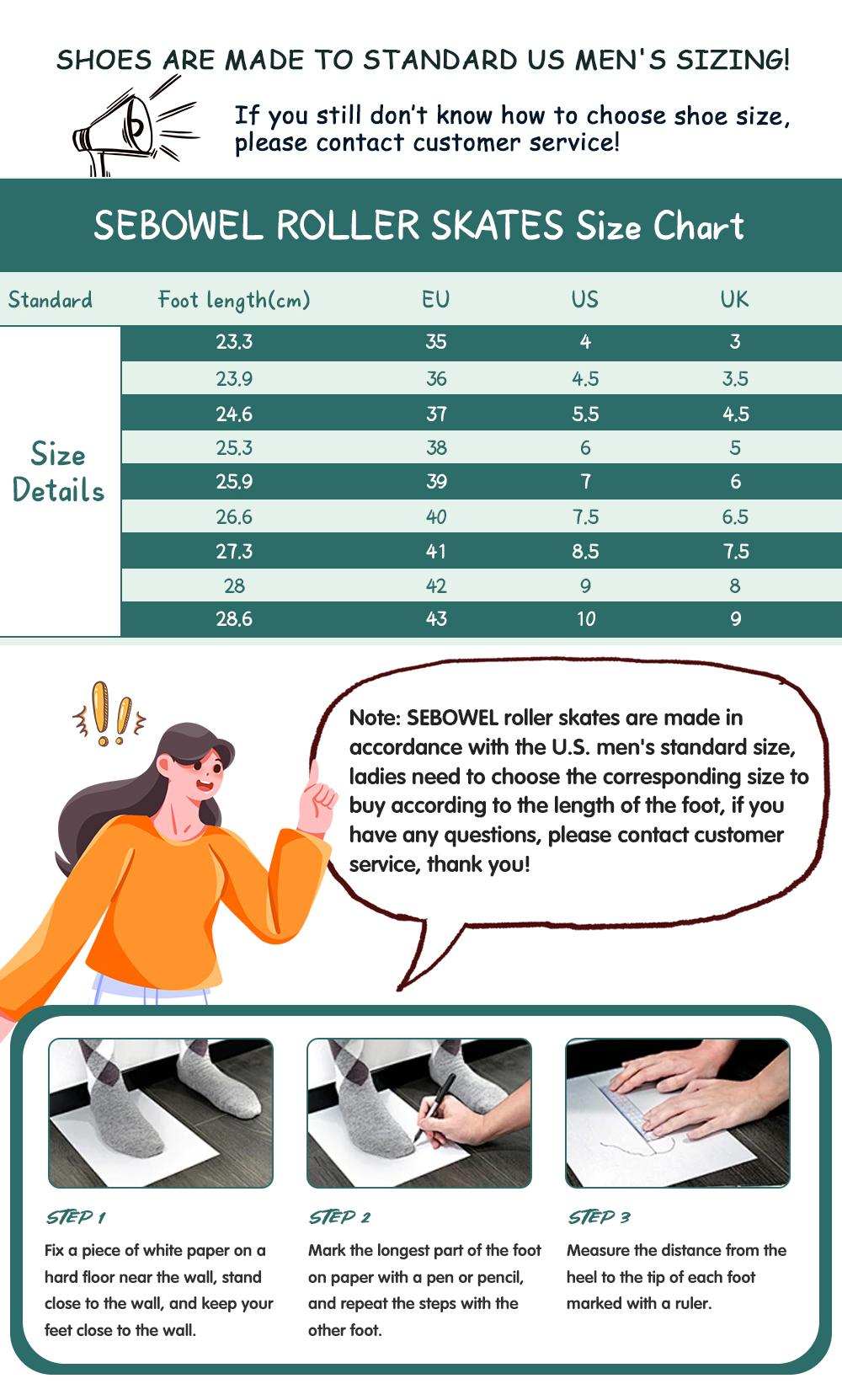 【 Black Friday 】SEBOWEL Fashionable Limited Edition Roller , Comfortable Sports style, Holiday Gift Casual  Sneaker Sports  Footwear Boy Walking Shoes Bridal Bridal