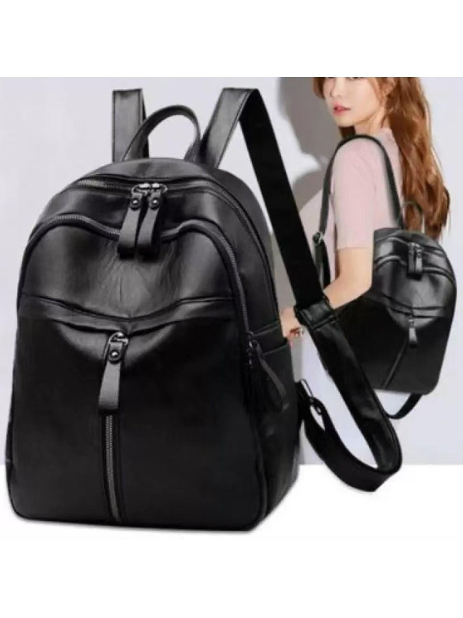 Women's Large Capacity Commuter Backpack, Lock Closure System, Adjustable Thick Shoulder Straps, Front Pocket, Ideal for Work and Travel