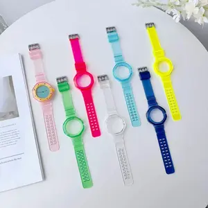 Transparent Tpu Strap for Swatch Royal Pop Ap Watch, Unisex Fit, Durable & Comfortable, Ideal for Men & Women, Easy Installation