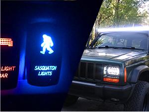 Nilight Wiring Harness Kit Nylon 16 AWG 2 Leads Sasquatch Lights 12V 5Pin Rocker Switch Laser On Off Power Relay Blade Fuse for LED Off Road Light Bar on Cars Jeep Boat Trucks  dealsforyoudays