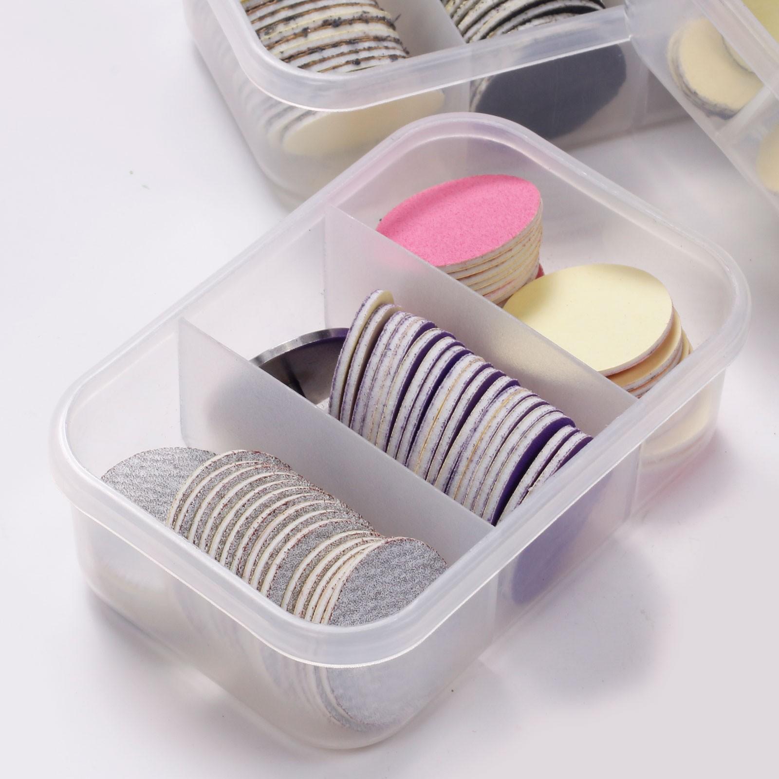 60pcs Pedicure Sanding Paper Discs Set Nail Sanding Bits for Foot File Callus Sander for Feet Scrubber Dead Skin Nail Drill Bit Grinder Sandpaper