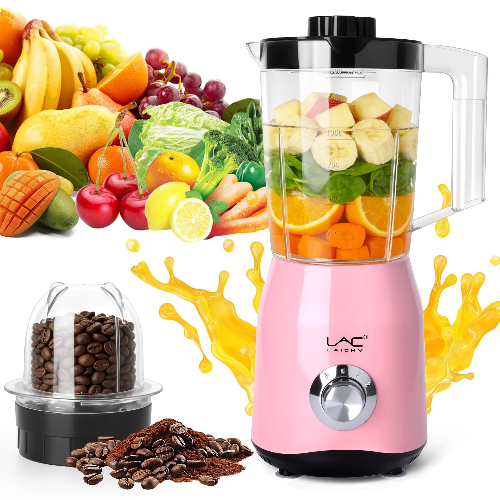 LAC 300W Electric Juicer, 1 Count Portable Blender & Coffee Cup with Seal Cover, Household Kitchen Appliances for Smoothies, Shakes, Juices