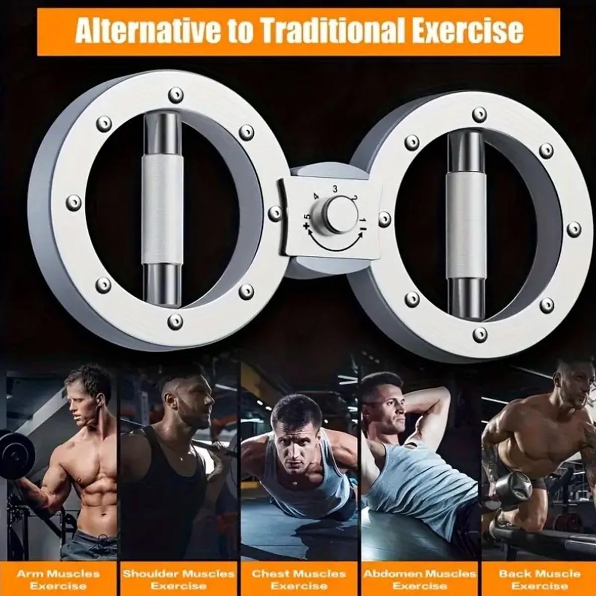 Adjustable Resistance Arm Trainer, Arm Strength Trainer - Multifunctional Forearm and Muscle Exercise Device, Suitable for Boxing, with a Figure-8 Design and Non-Slip Grips, Ideal for Speed Training and Fitness