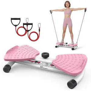 Six-Tube Latex Tension Device Equipped with Foot Pedals and Handles