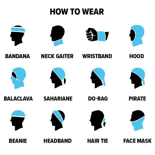 Mexican 6pcs Neck Gaiter Face Mask Summer UV Protection Cooling Neck Gaiter Men Women,Seamless Bandana Rave Face Cover Scarf Mask, Balaclava, Headband, Head Wrap, Great for motorcycle, biking, fishing, climbing, Construction work