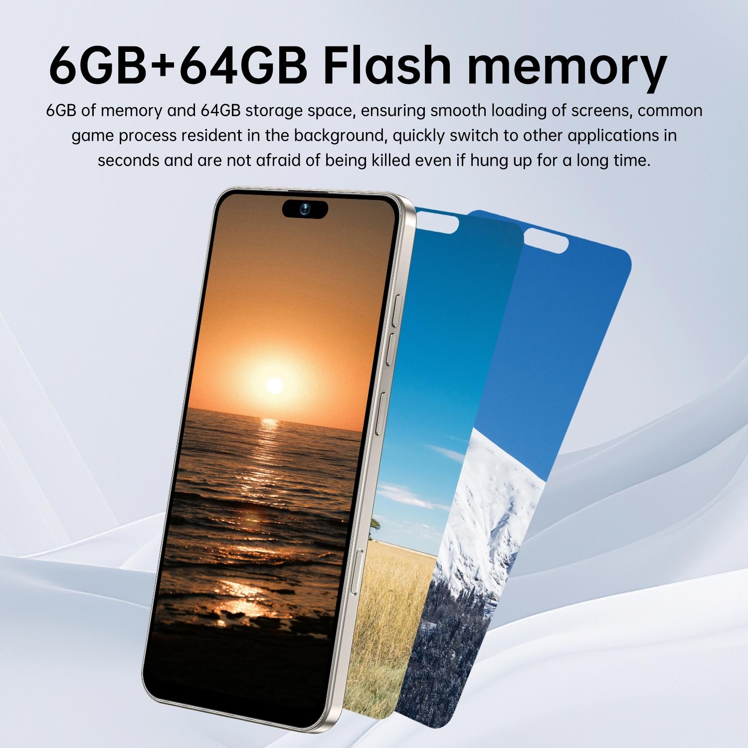 PTKESAL-17 Pro Max Phone, Mtk6762 Octa-Core, 6+64GB RAM, Android 12, 16mp+20mp Camera, 5000mah Battery, Face & Fingerprint Unlock