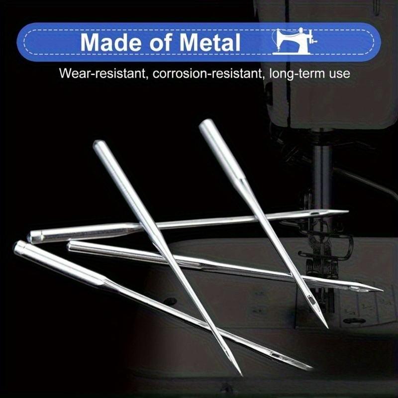 Universal Sewing Machine Needles, 120pcs Compatible with Singer Brother Janome Varmax, Sizes Hax1 65/9-110/18, High-Quality Needle Set