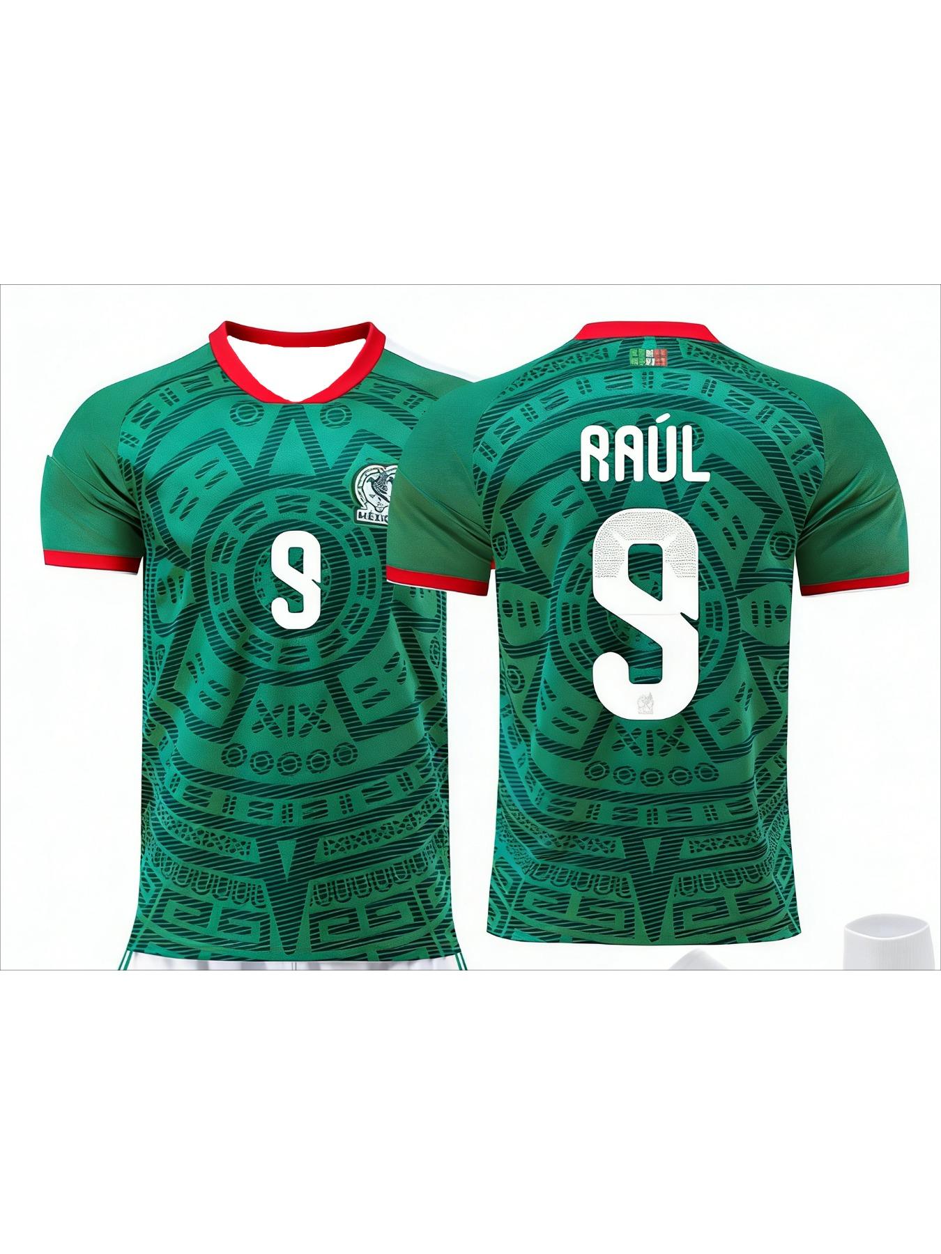 Mexico 2026 Football Suit Gold Cup World Cup Men's and Women's Football Sports Fitness Breathable Lightweight T-shirt