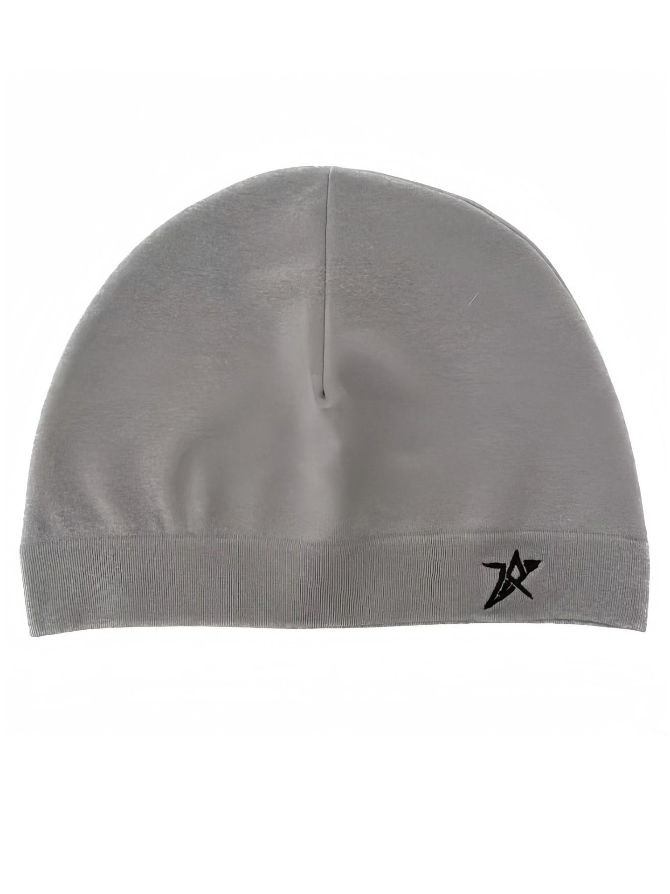 Star Embroidered Satin Lined Skull Cap, Adjustable High-Quality Elastic Flexible Design, Unisex Simple Eternal Style, Perfect Travel Companion, Adjustable Hat, Adjustable Stylish Hat