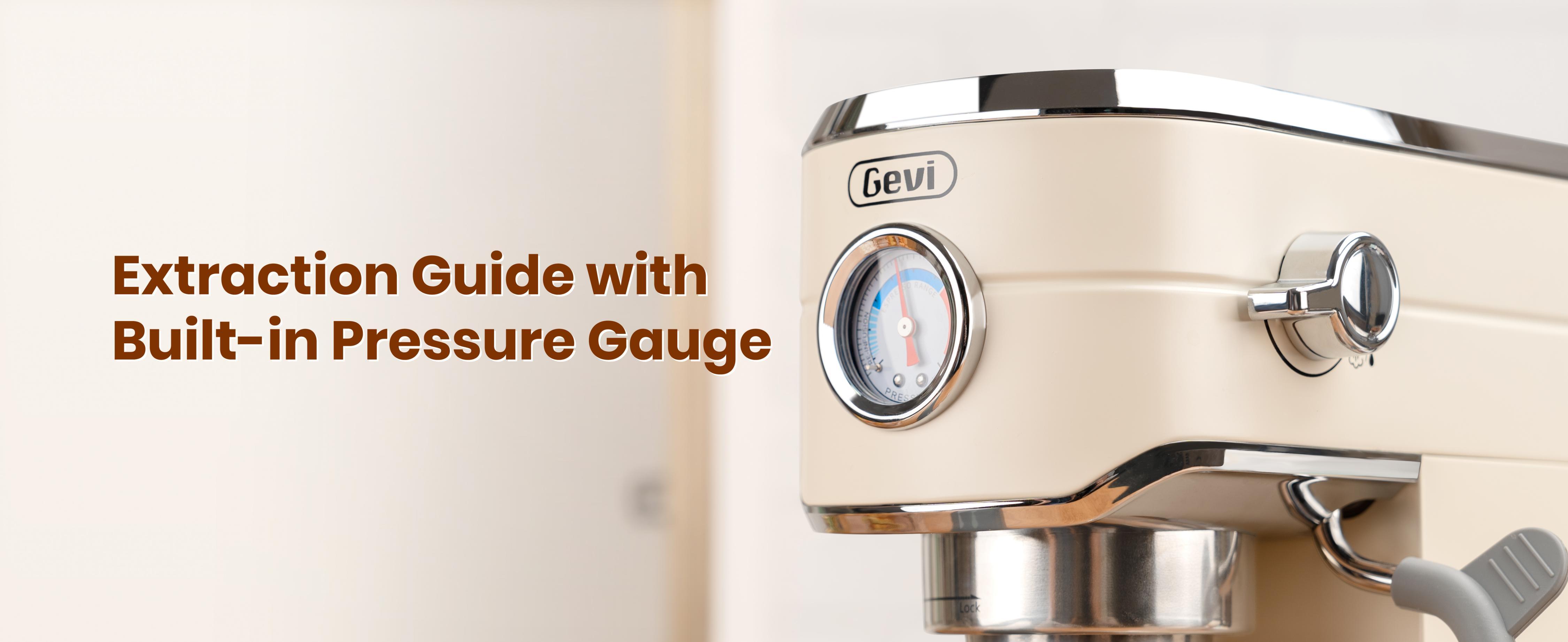 Gevi Espresso Machine 20 Bar with Grinder, Professional Espresso Maker with 35 Precise Grind Settings Burr Coffee Grinders Combos, Super-Automatic Espresso Machines, Gift for Coffee Lover