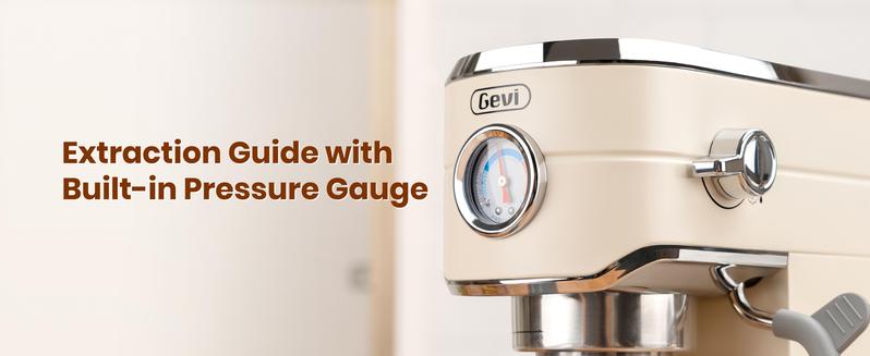 Gevi Espresso Machine 20 Bar with Grinder, Professional Espresso Maker with 35 Precise Grind Settings Burr Coffee Grinders Combos, Super-Automatic Espresso Machines, Gift for Coffee Lover