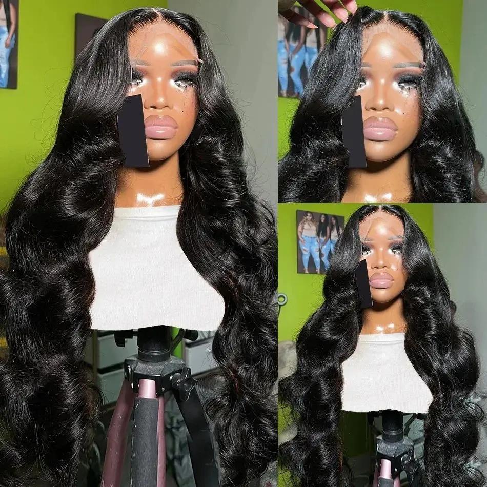 Bling Hair TikTokShopBlackFriday 13x4 Lace Front Human Hair Wigs Brazilian Body Wave Lace Front Wig 13x6 HD Lace Frontal Wigs For Women Body Wave Human Hair Wigs #NovaTopFinds