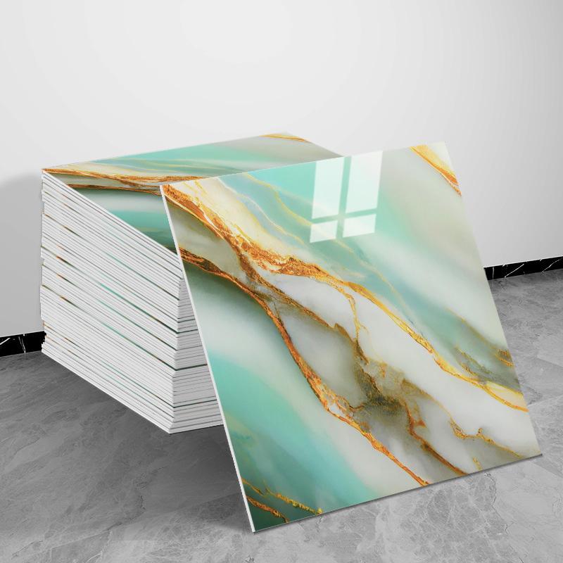 Self-Adhesive Waterproof Faux Marble Finish Marble Wall Stickers, Faux Tile Wallpaper for Renters, DIY Home Decor, Moisture Resistant, Easy Installation Self-Adhesive Waterproof Faux Marble Finish Marble Wall Stickers, Faux Tile Wallpaper for Renters, DIY Home Decor, Moisture Resistant, Easy Installation