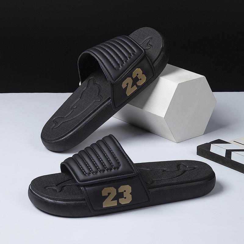 Summer shoes, men's sandals, fashionable slippers, adjustable upper，Sports sandals, comfortable thick sole
