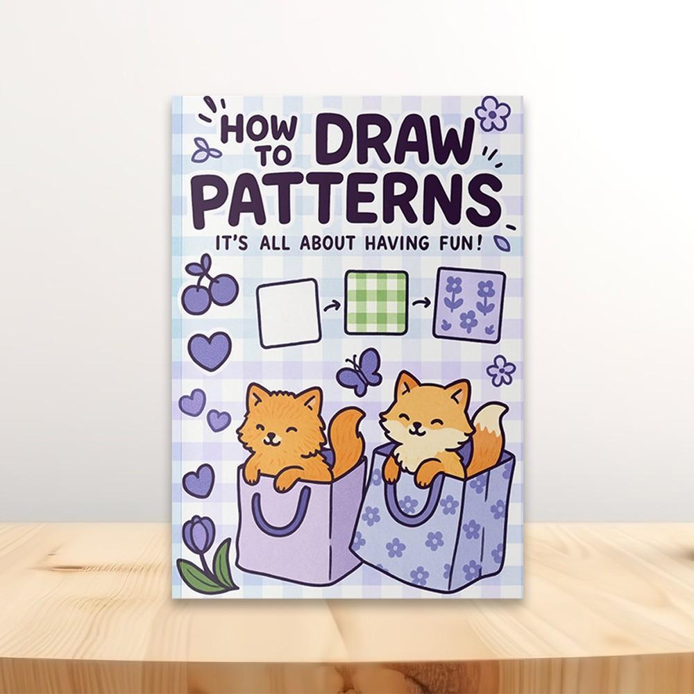 Pattern Design All-in-One Notebook - Artistic Guide & Multi-Use Drawing Composition Notebook for Creative Development Watercolor Workbook