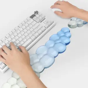 Cloud Keyboard and Mouse Wrist Rest Cloud Wrist Rest Ergonomic Keyboard Pad Support and Relieve Pain Office Computer Laptop