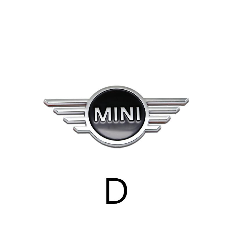 Mini Car Front & Rear Emblem, Scratch-Resistant Exterior Decoration, Replacement Badge for Mini Cooper Countryman Clubman Hatch Convertible