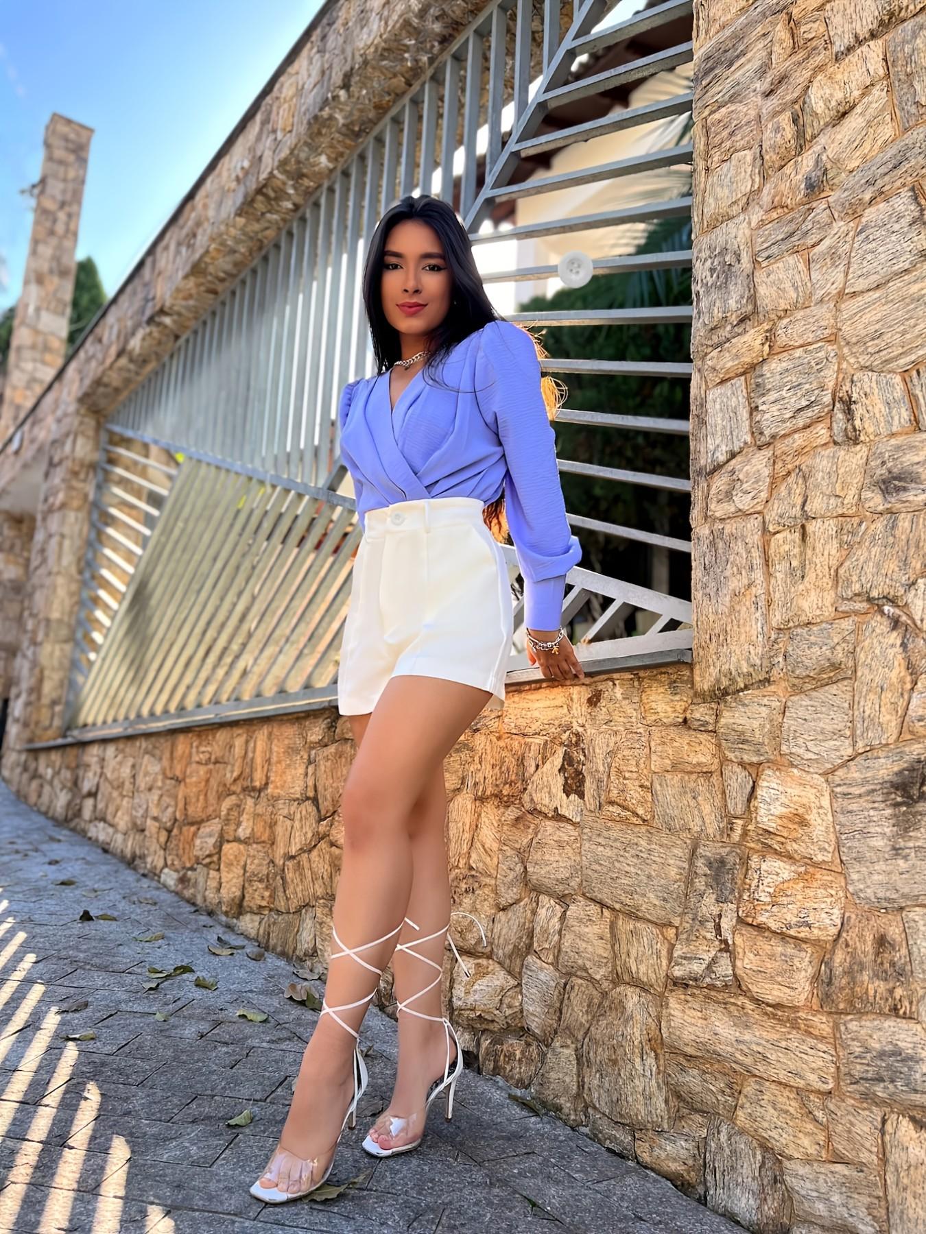 Elegant High Waist Paperbag Shorts for Women 2026, Fashion Pleated High Rise Casual Shorts, Chic Solid Color Tailored Shorts with Pockets, Versatile Office Workwear Streetwear, Trendy Slim Fit A Line Shorts, Perfect for Daily Wear Date Night Vacation Spri