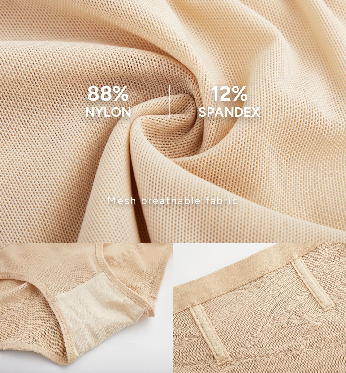 Nebility Women Hi-Waist Double Core Shaping Panty Basic Compression Womenswear Highwaist Tummy Control