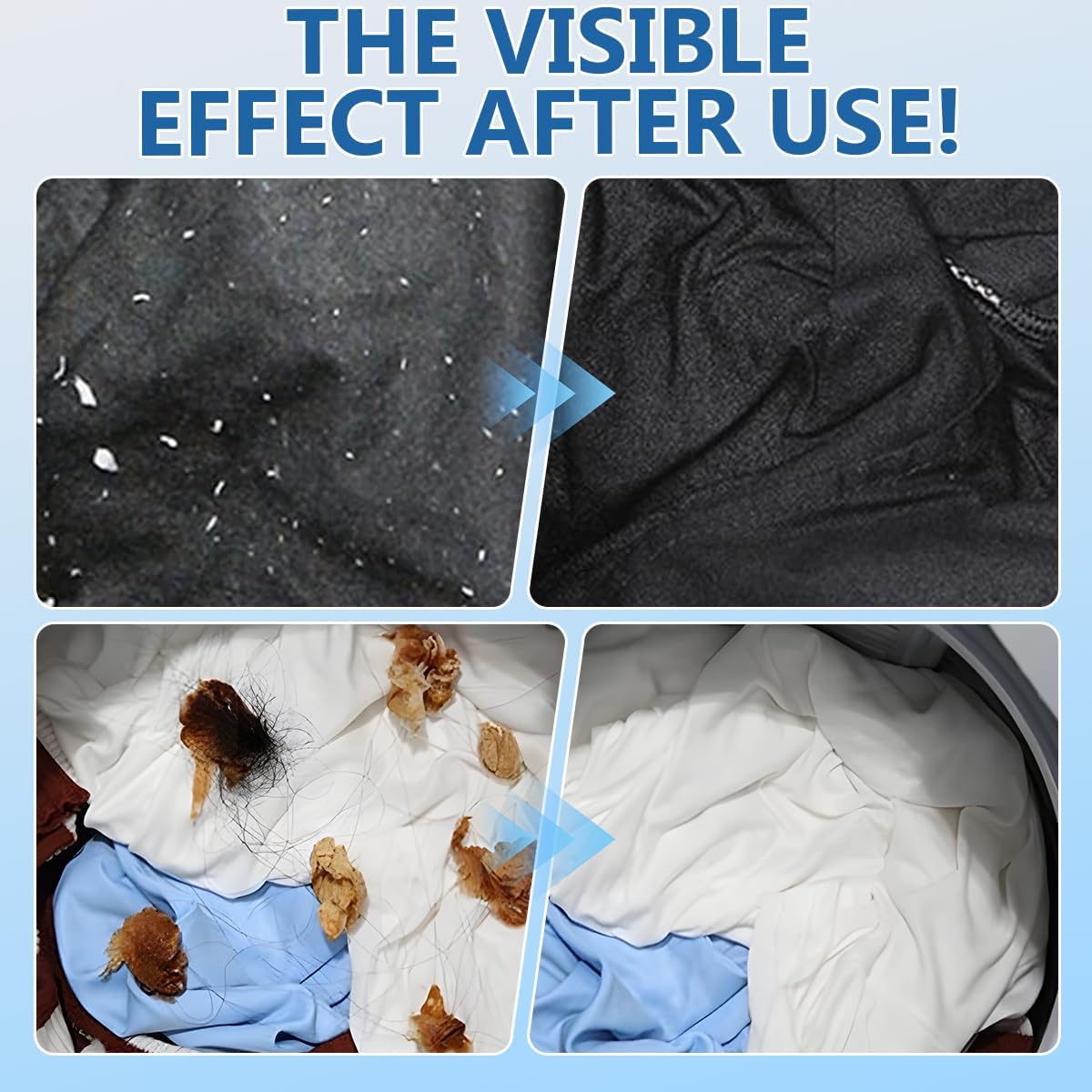 Lint Collector for Washing Machine, 3/6 Pcs Lint Net Set, Pet Hair Remover, Reusable Home Hair Filter, Floating Lint Bag, Washer Cleaner