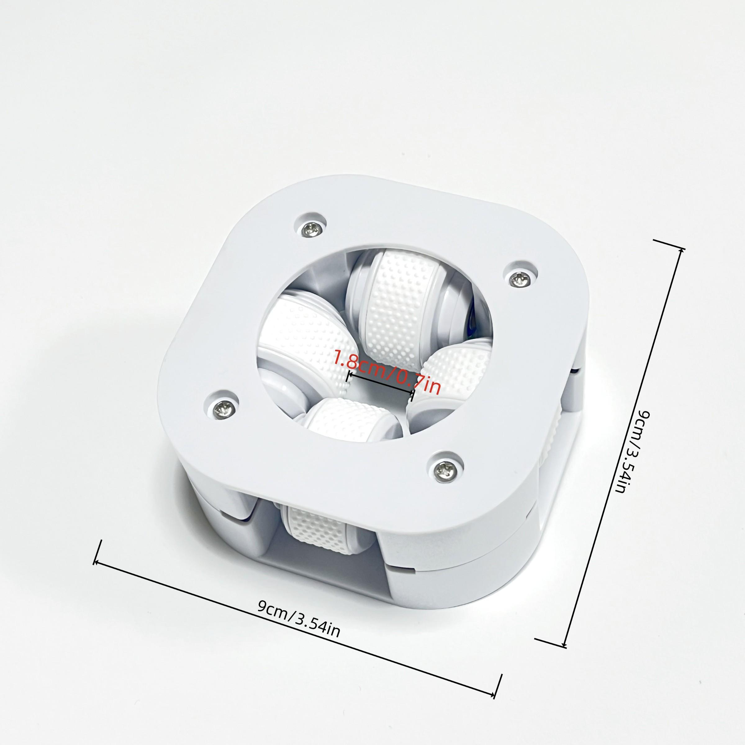 Manual Finger Massager, Four-Wheel Office Massage Tool, Multi-Functional Muscle Relief, Essential for Typing, No Battery Required