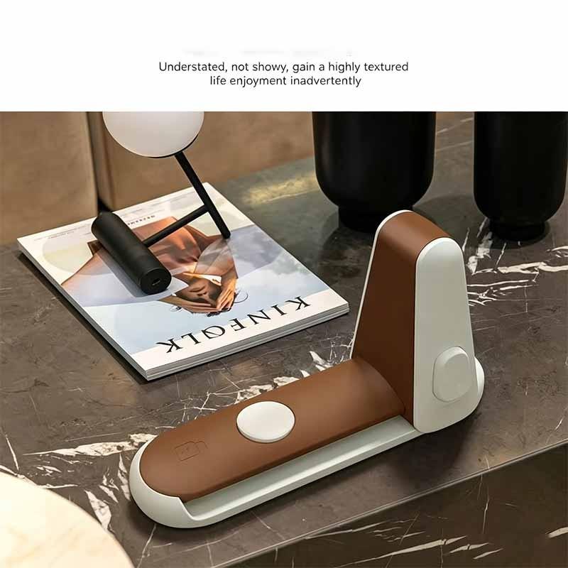 Multi-Function Safety Lock, Child and Pet Protection, No Drilling, Magic Door Handle Lock, Easy Installation, Suitable for Bedroom Doors, Nightstands