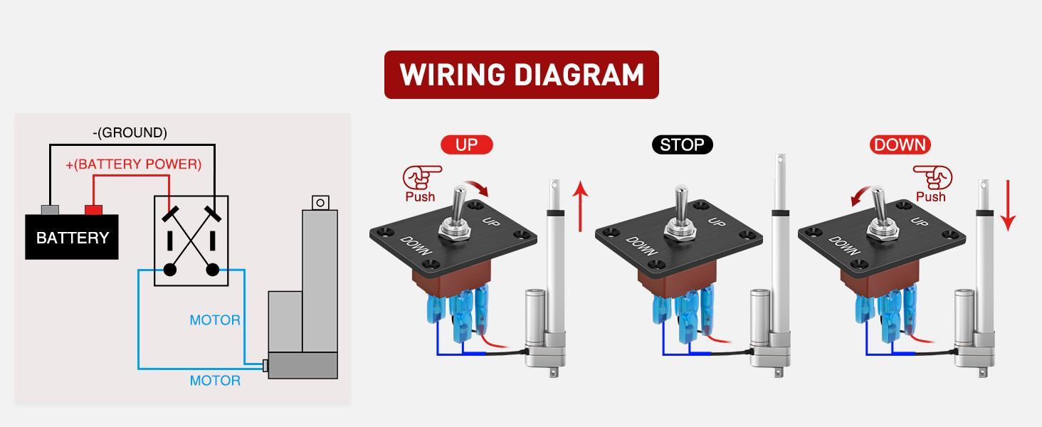 Nilight DPDT Momentary On-Off Battery Switch, Heavy-Duty Waterproof 4-Pin 3-Position (ON)-Off-(ON) 12V DC 30A with Up-Down Mounting Panel & Weatherproof Cap for Marine, Automotive